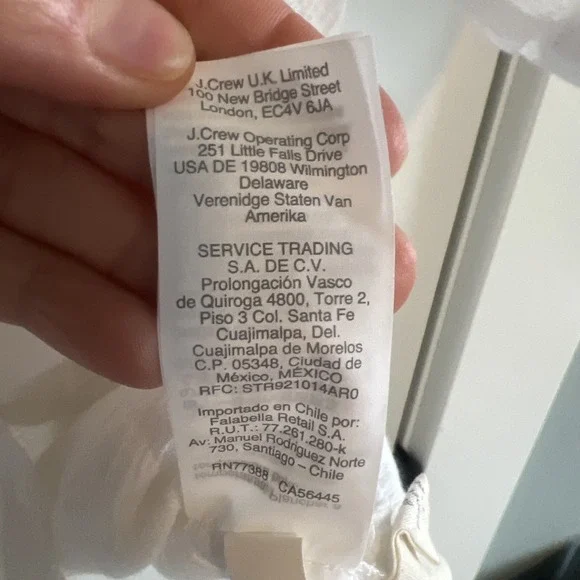 Madewell Shirt White Linen Gauze Short Sleeve Button Up Womens Medium - Picture 4 of 7